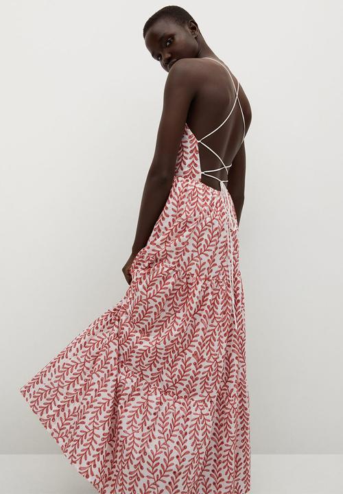 MANGO - Dress serenity - red