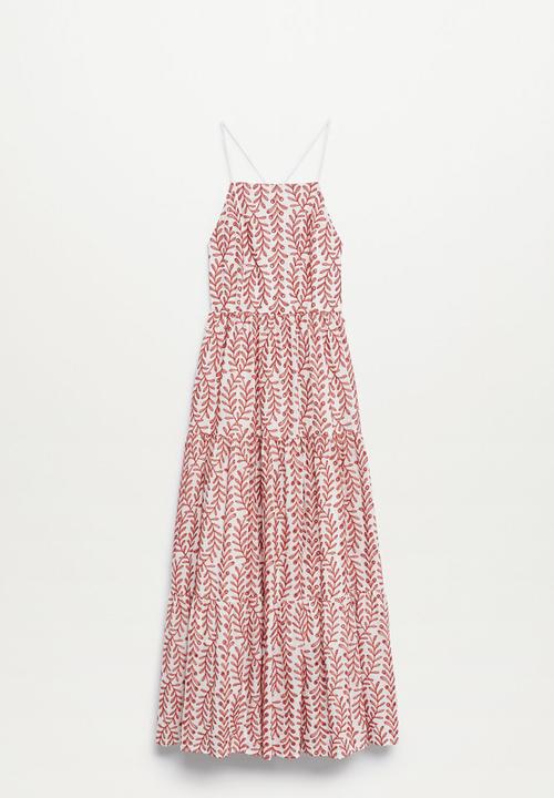 MANGO - Dress serenity - red