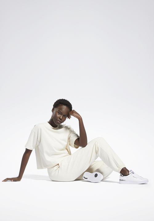 Reebok - Cl rbk nd ft pants - white