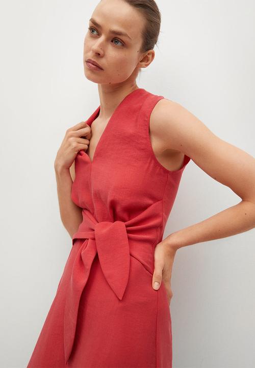 MANGO - Dress nala - red
