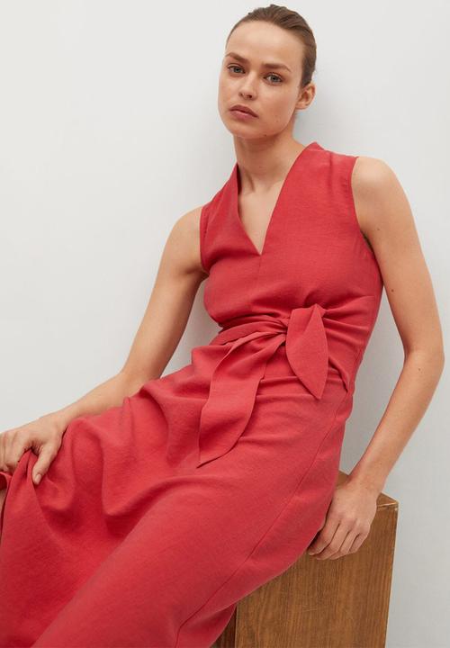 MANGO - Dress nala - red