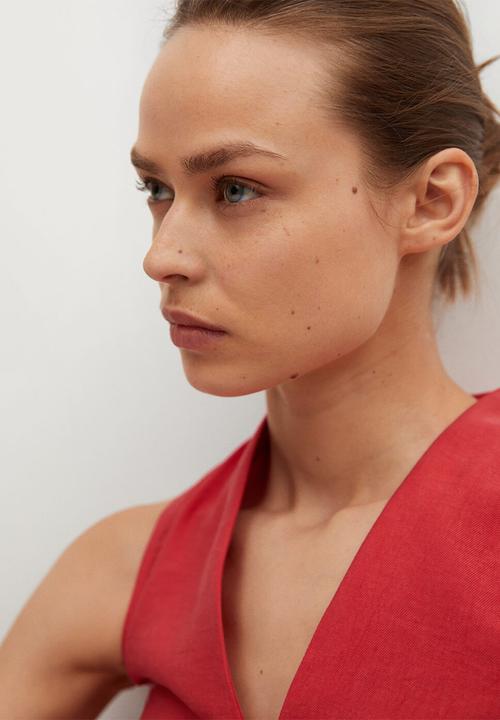MANGO - Dress nala - red