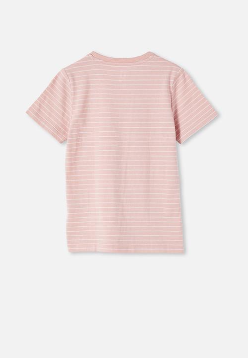 Cotton On - Core short sleeve tee - pink