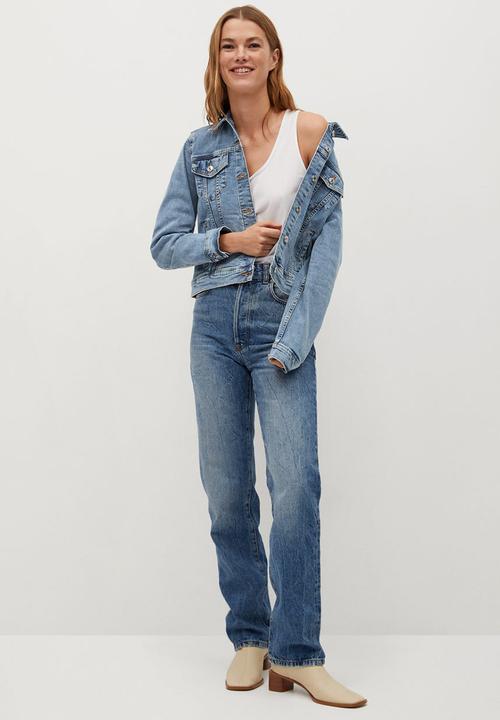 MANGO - Jacket vicky - blue