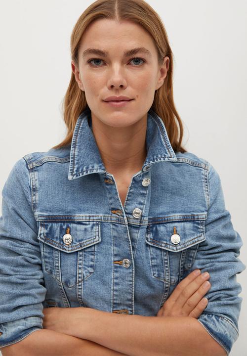 MANGO - Jacket vicky - blue