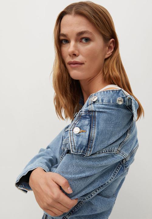 MANGO - Jacket vicky - blue