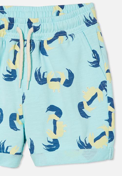 Cotton On - Henry slouch short 60/40 - dream blue