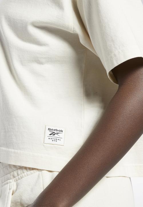 Reebok - Cl rbk nd cropped t-shirt - non-dyed