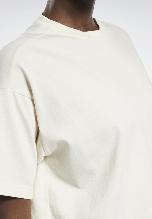 Reebok - Cl rbk nd cropped t-shirt - non-dyed