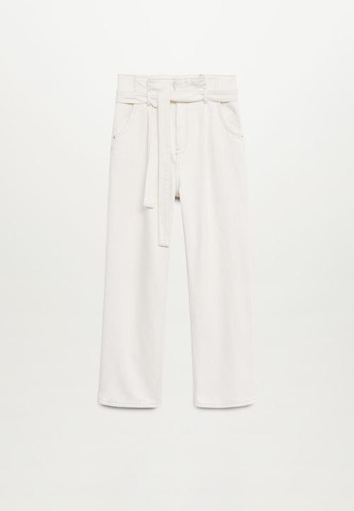 MANGO - Jeans live - light beige