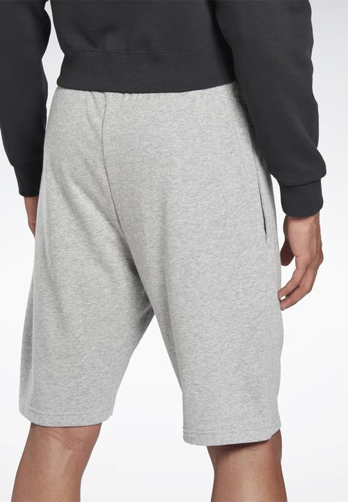 Reebok - Te melange shorts - mid grey