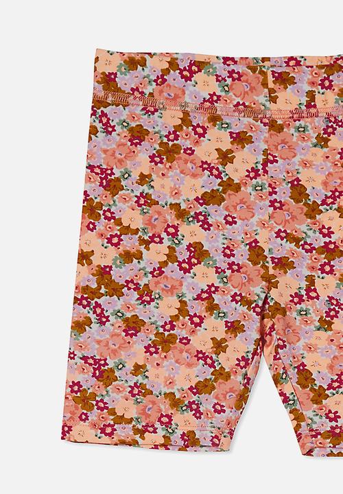 Cotton On - Hailey bike short - vanilla & newport floral