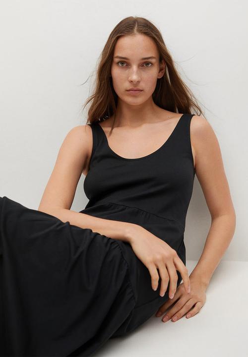 MANGO - Dress masito - black