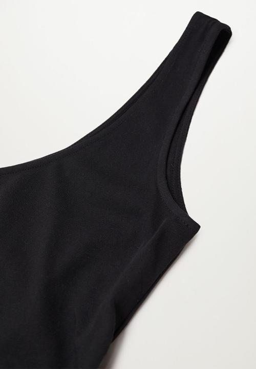 MANGO - Dress masito - black