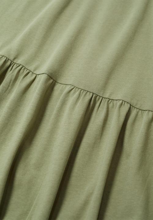 MANGO - Dress masito - khaki