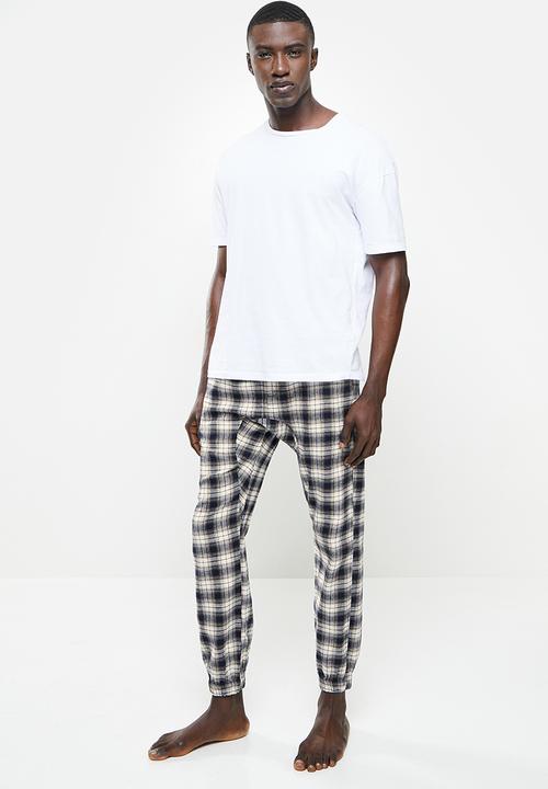 Cotton On - Pj drake - navy mid check