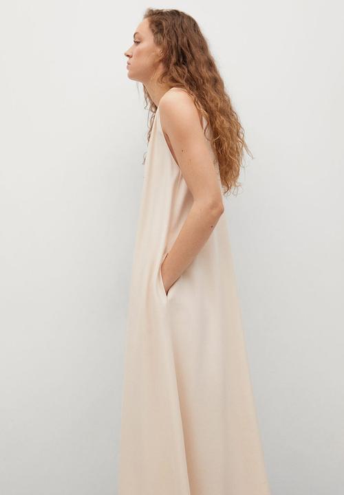 MANGO - Dress hipolita - light beige
