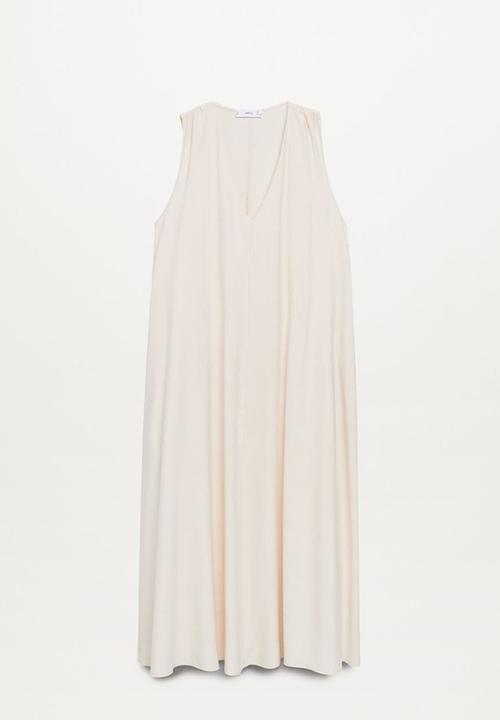 MANGO - Dress hipolita - light beige