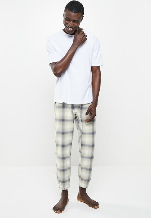 Cotton On - Pj drake - light grey check