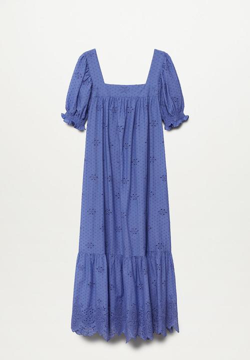 MANGO - Dress nonna - blue