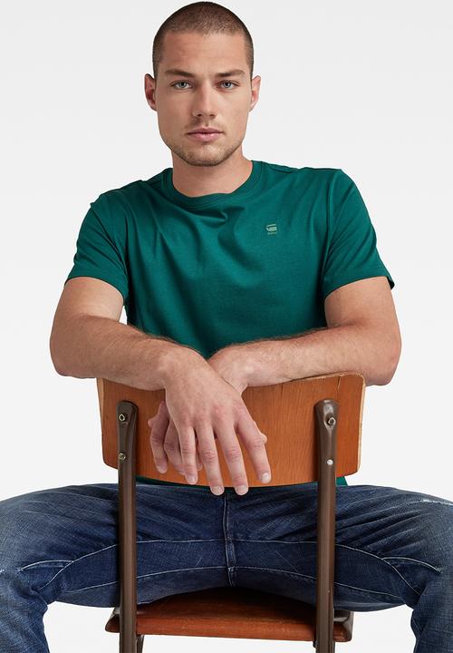 G-STAR - Base-s short sleeve tee - bright laub