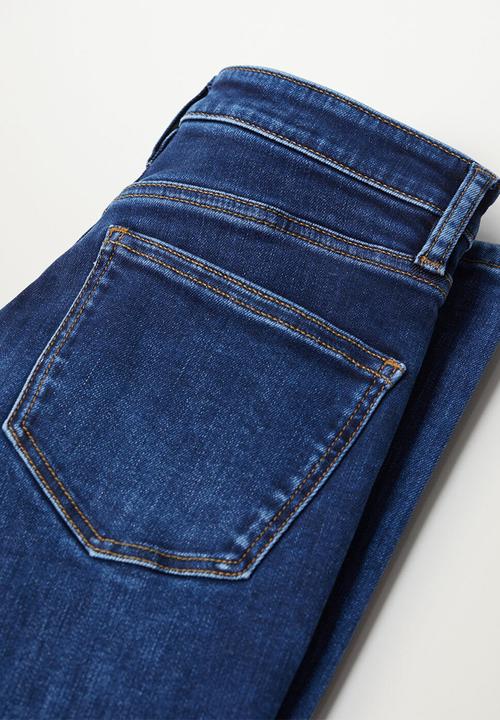 MANGO - Jeans jegging - dark blue