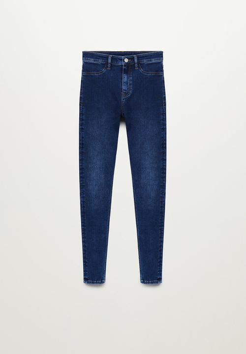 MANGO - Jeans jegging - dark blue
