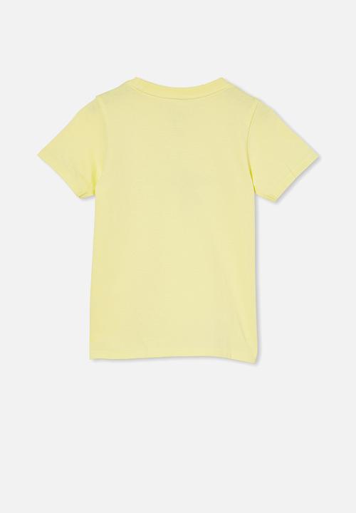 Cotton On - Max short sleeve tee - yellow