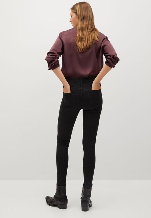 MANGO - Jeans jegging - black