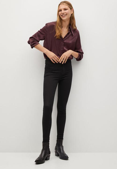 MANGO - Jeans jegging - black