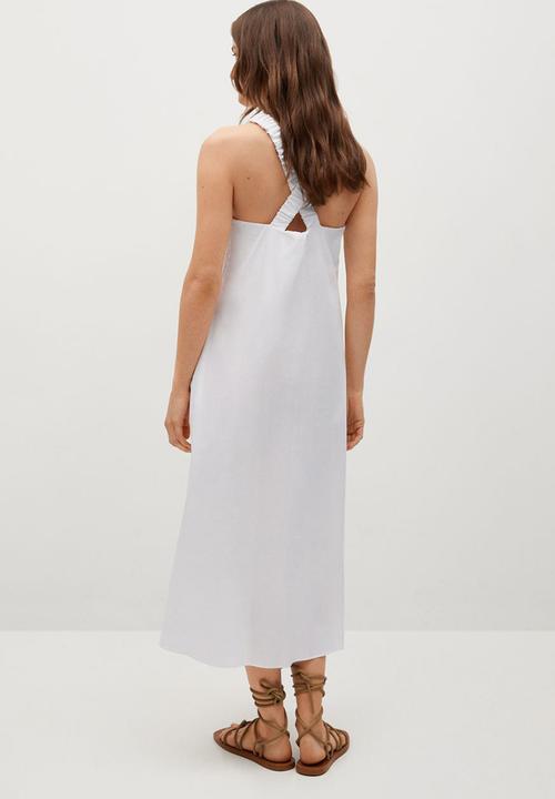 MANGO - Dress domingo - white