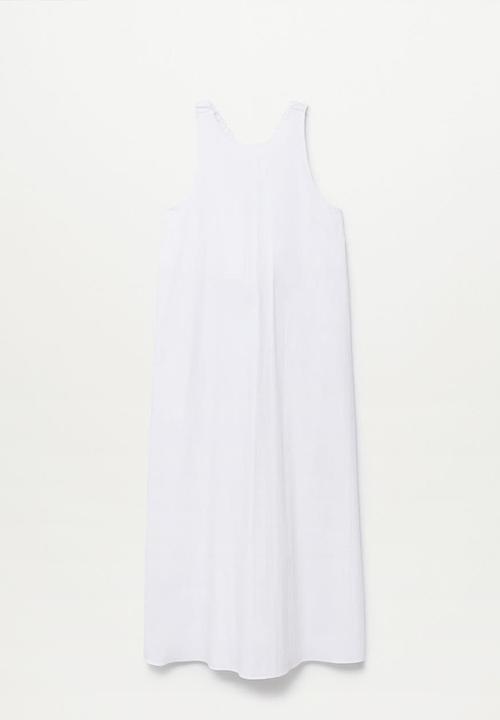 MANGO - Dress domingo - white