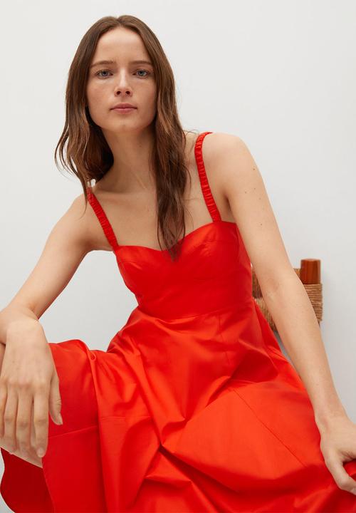 MANGO - Dress paltrow - red