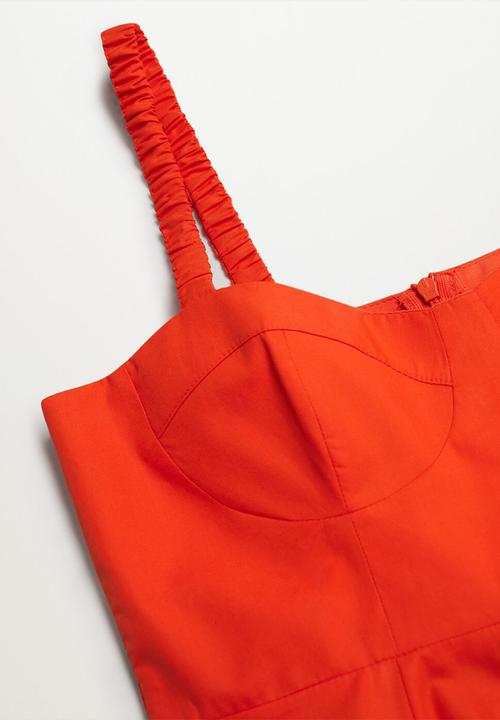 MANGO - Dress paltrow - red
