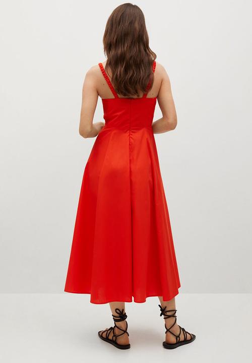 MANGO - Dress paltrow - red