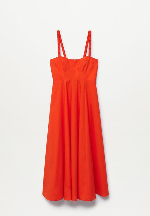 MANGO - Dress paltrow - red