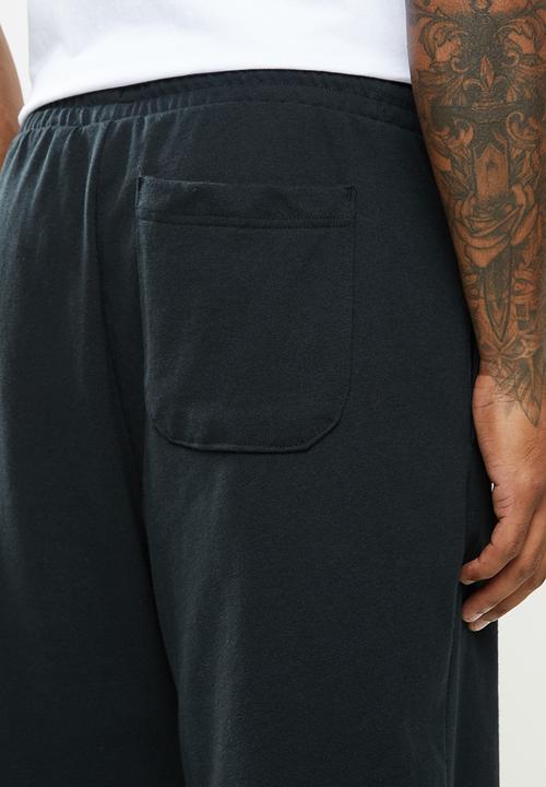 Converse - Scripted logo cotton short - converse black