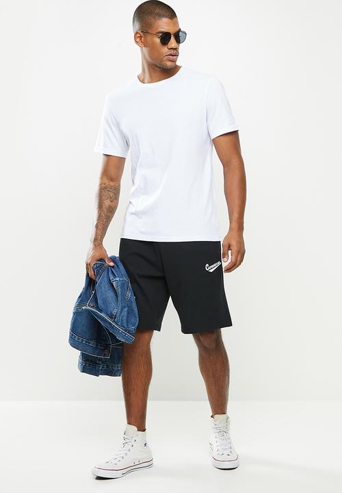 Converse - Scripted logo cotton short - converse black