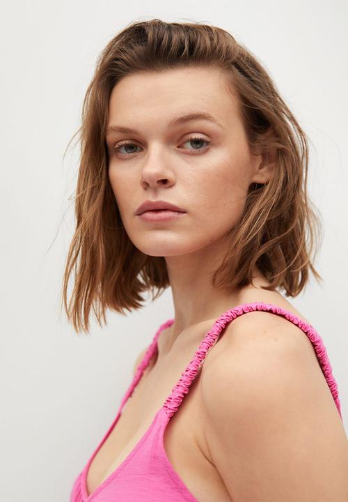 MANGO - Dress marea - pink