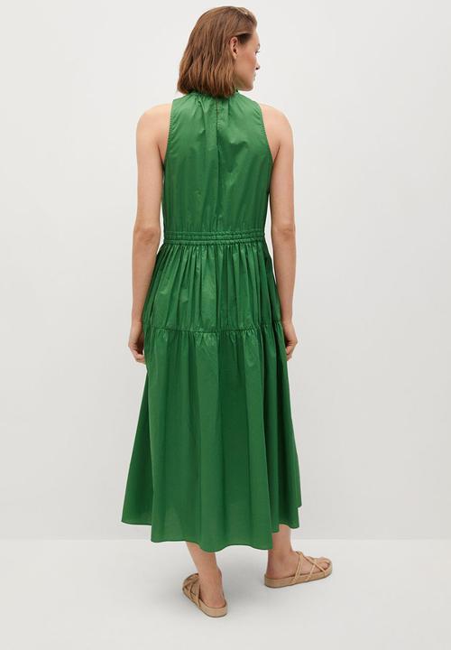 MANGO - Dress zita - green