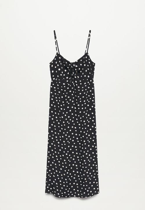 MANGO - Dress illeta - black