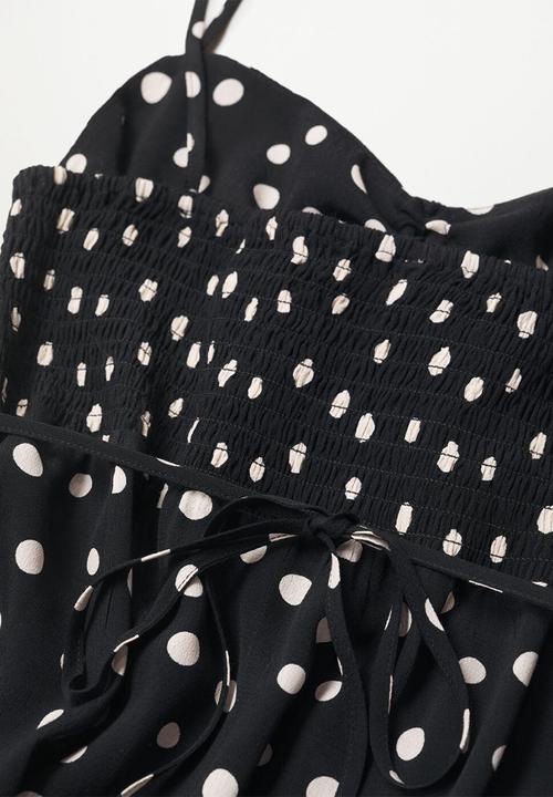 MANGO - Dress illeta - black