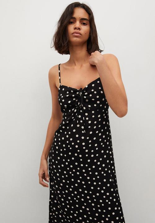 MANGO - Dress illeta - black