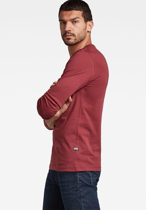 G-STAR - Base long sleeve tee - salvo