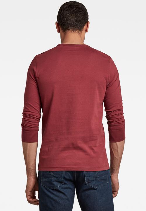 G-STAR - Base long sleeve tee - salvo