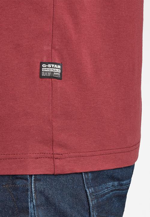G-STAR - Base long sleeve tee - salvo