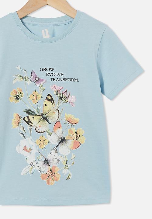 Cotton On - Penelope short sleeve tee - blue
