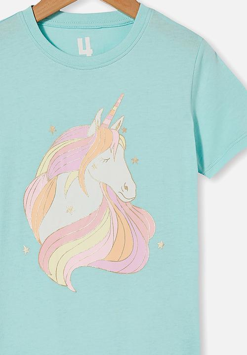 Cotton On - Penelope short sleeve tee - blue