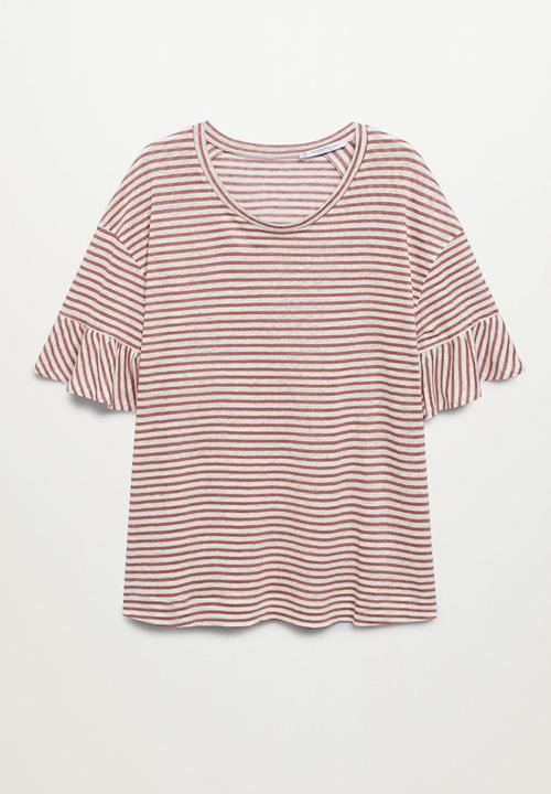 Violeta by Mango - Plus T-shirt silvery - pink