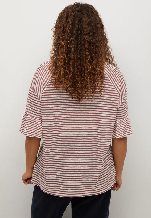 Violeta by Mango - Plus T-shirt silvery - pink